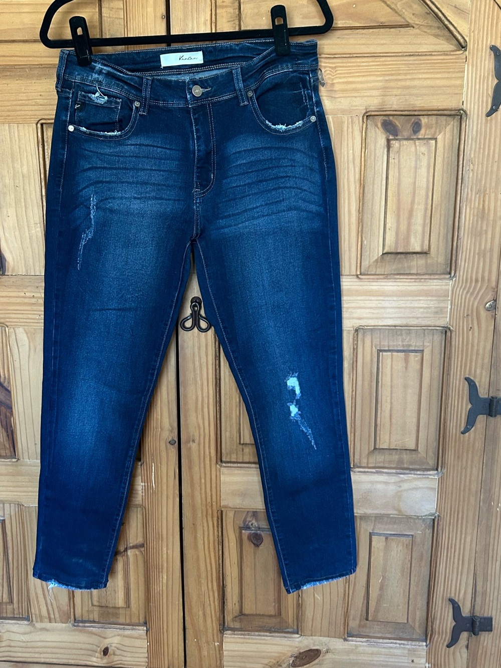KANCAN Mid-Rise Skinny Cropped